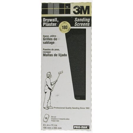 3M 180A Grit ProPak Drywall Sanding Screens 10PK 99439NA